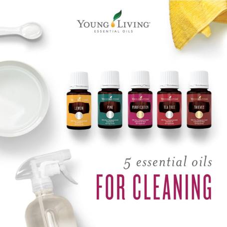 5 essential oils for cleaning