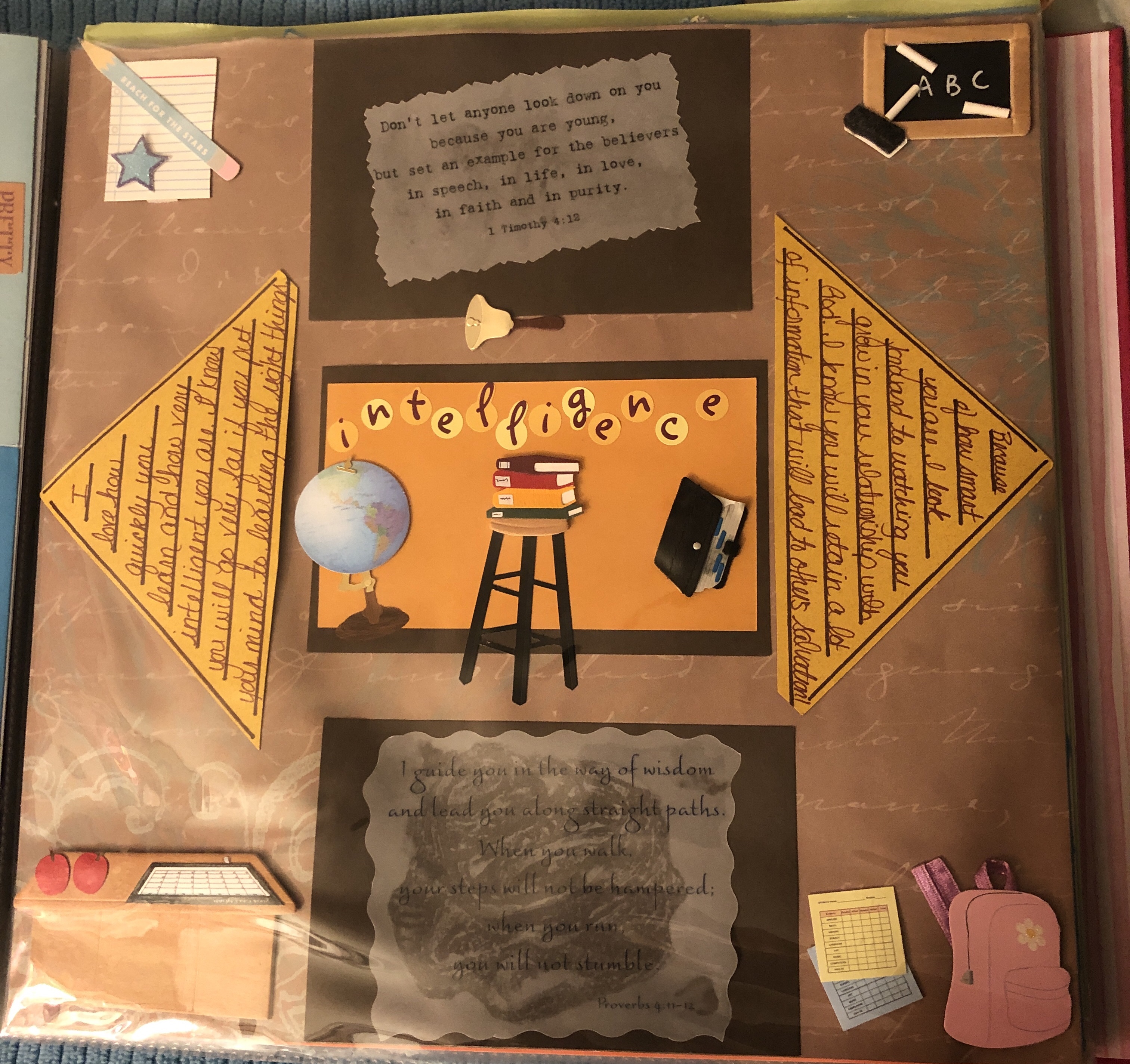 Page from Blessings Book