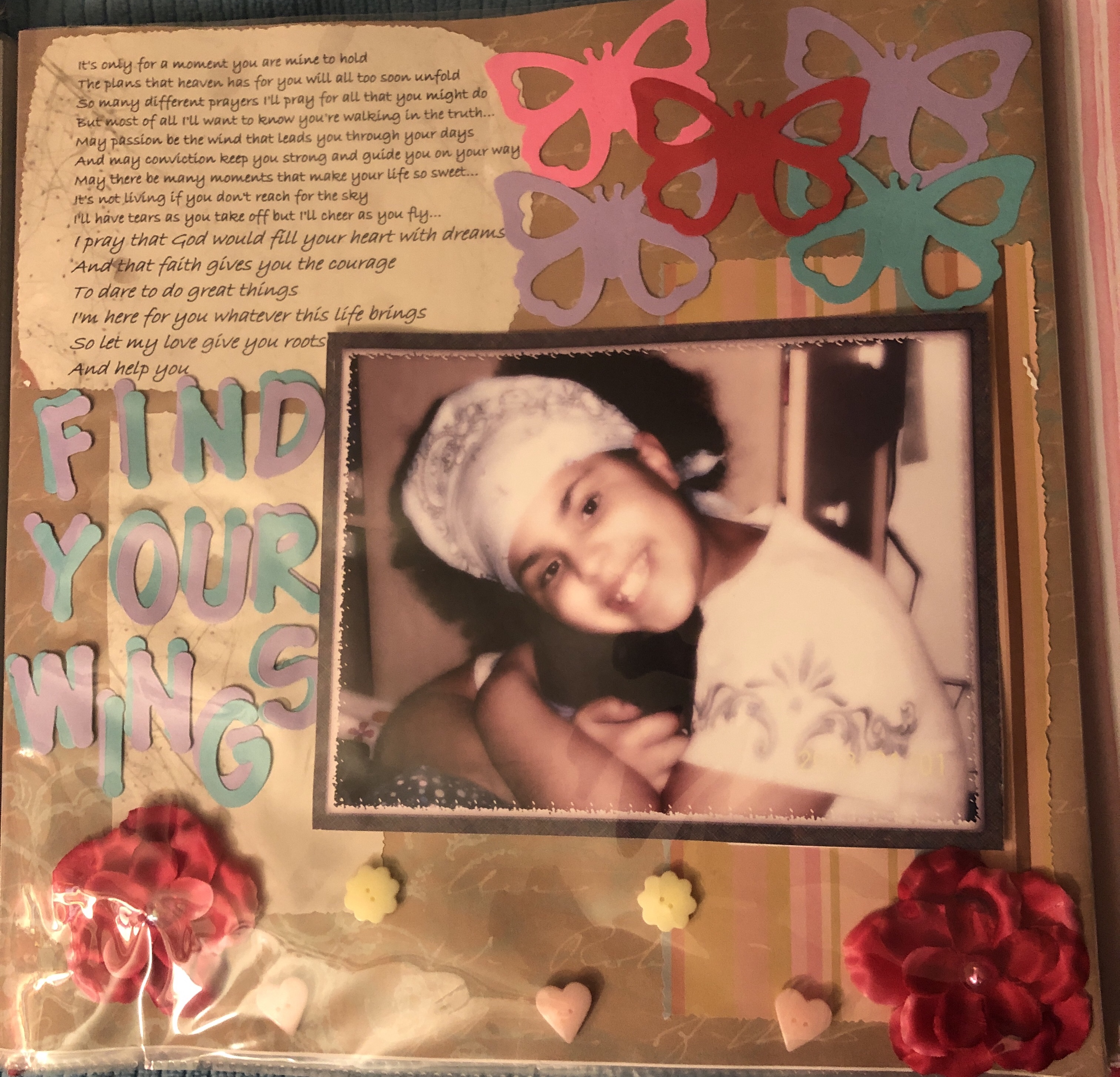 Page from Blessings Book