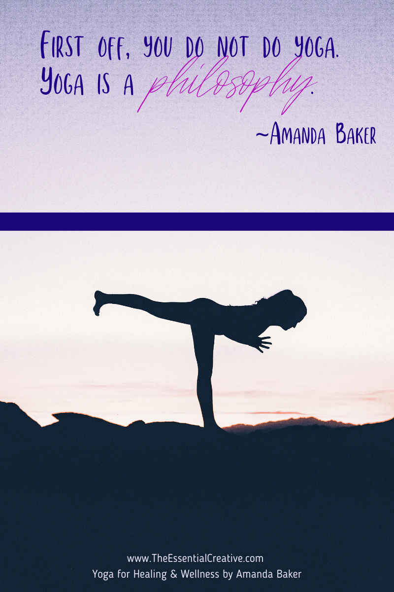 You do not DO yoga(1)