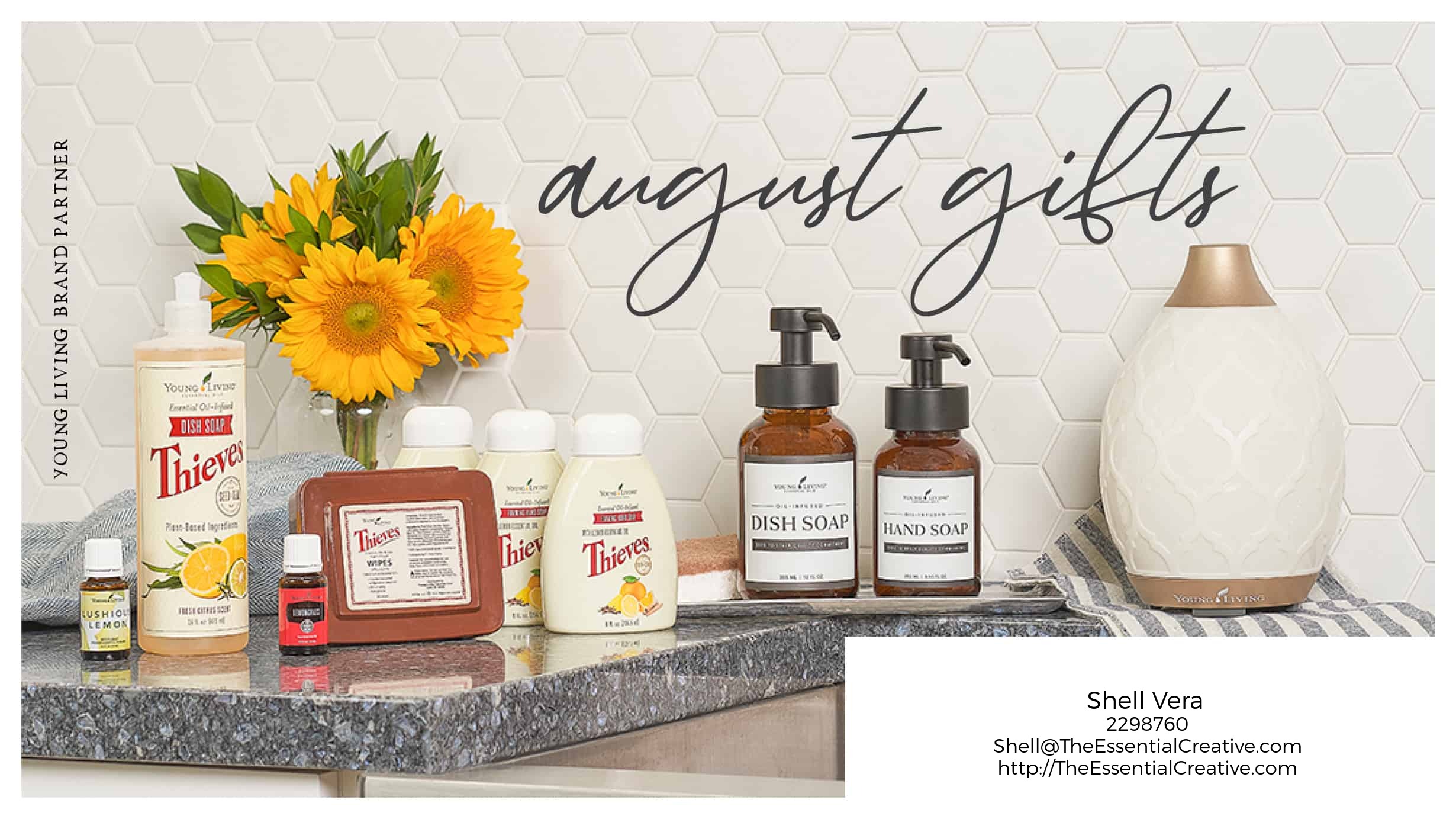 August 2021 Young Living Living Gifts How to Get Your Young Living Discount This Month!
