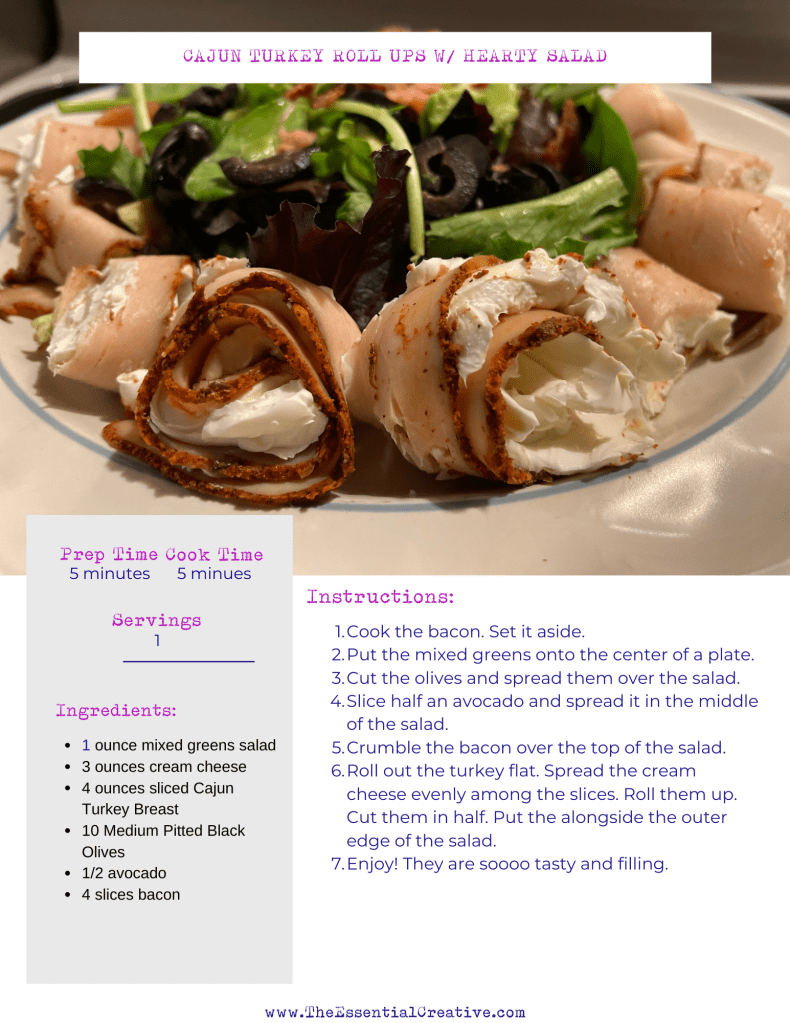 Recipe with details of how to make it.