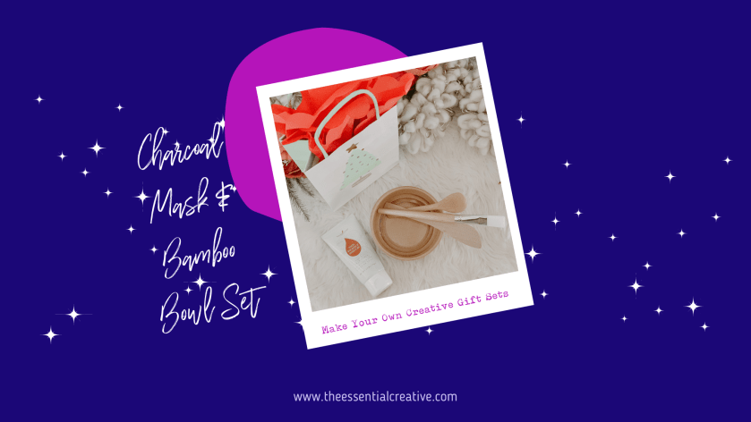 Charcoal Mask & Bamboo Facial Set | Creative Holiday Gifts