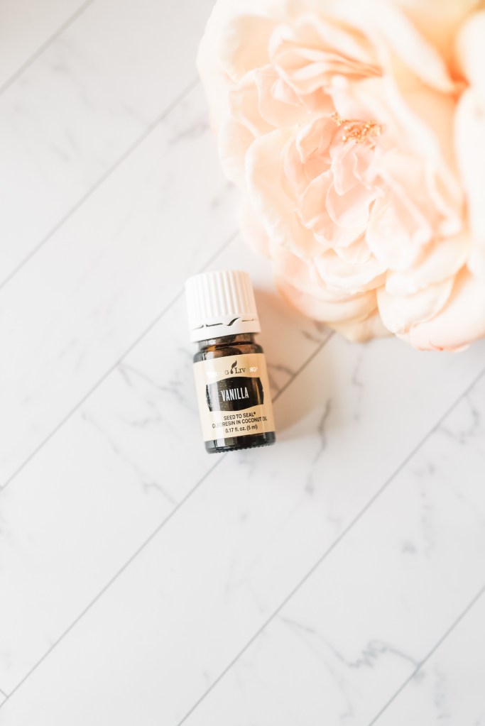 Vanilla essential oil.