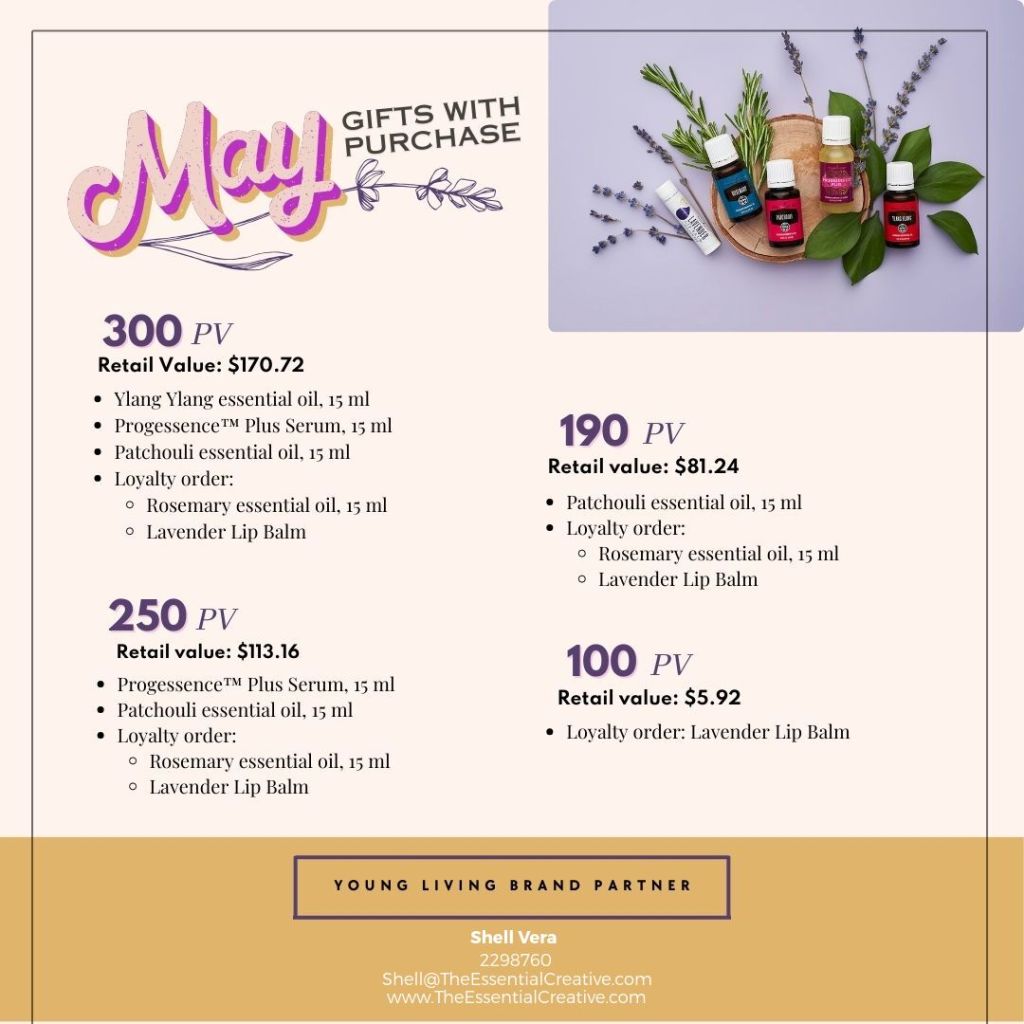 May Gifts with Purchase