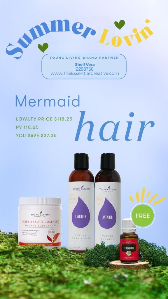 Summer Lovin' - Loyalty Order Idea: Mermaid Hair graphic