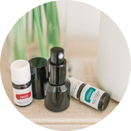 Picture of Ingredients for Soothing Throat Spray - Well Styled Essentials