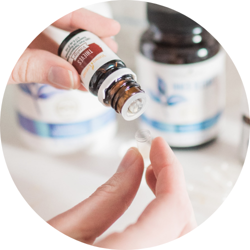 Picture of Ingredients for Wellness Support Capsules - Well Styled Essentials